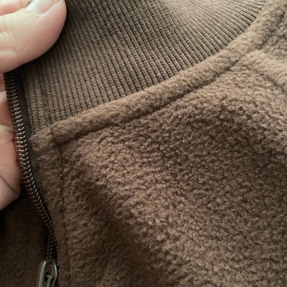 Skims Brown XL Fleece Jacket - Picture 3 of 6